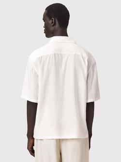 AllSaints Purley Short Sleeve Shirt, White - view 2, White