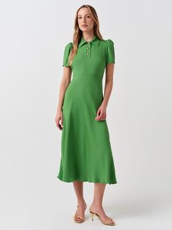 Ghost Verity Collared Midi Dress - view 2, Green