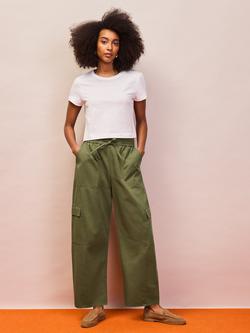 Ro&Zo Cargo Pocket Trousers, Green, Green