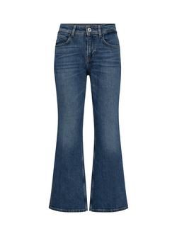 MOS MOSH Cynthia Mid Rise Flared Jeans, Mid Blue, Mid Blue
