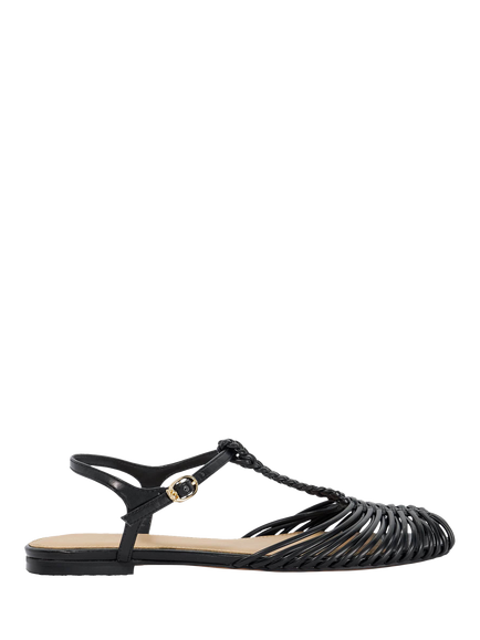 Dune London Harmoni Strappy Sandals, Black