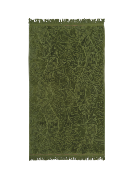 Morris & Co. Cornflower Cotton Blend Towels, Green
