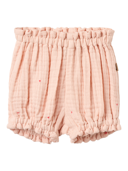 WHEAT Baby Angie Cotton Bloomers, Powder Hearts, Powder Hearts