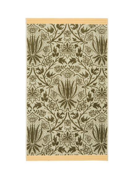 Morris & Co. Iris & Rose Towels, Green