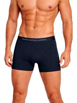 Panos Emporio Bamboo Blend Boxer Shorts, Pack of 7, Multi - view 2, Multi