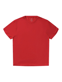 Panos Emporio Bamboo Blend T-Shirt, Lipstick Red - view 2, Lipstick Red