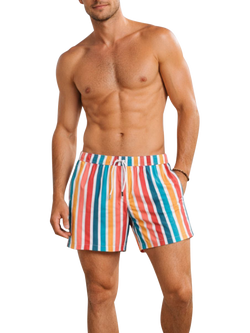 Panos Emporio Classic Stripe Swim Shorts, Multi, Multi