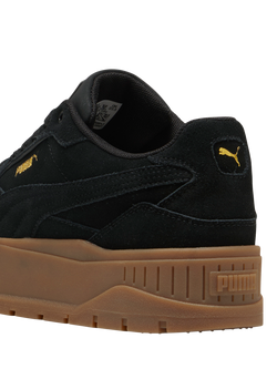 PUMA Karmen II Idol Suede Trainers - view 2, Black/Gold