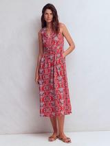 amelie jersey dress Amelie Sleeveless Jersey Dress-Navy