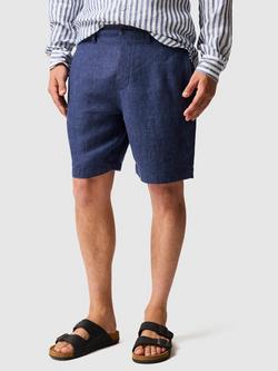 Rodd & Gunn Longbeach Linen Shorts, Marine