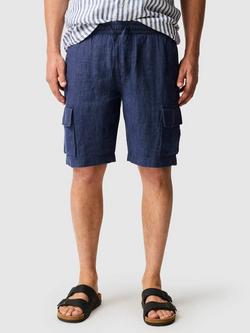 Rodd & Gunn Palm Island Linen Cargo Shorts, Marine