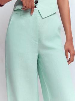 Boden Belgravia Pure Linen Trousers - view 2, Spearmint