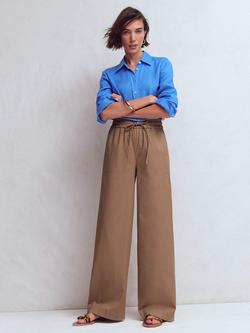 Boden Greenwich Tie Waist Trousers, Amphora, Amphora