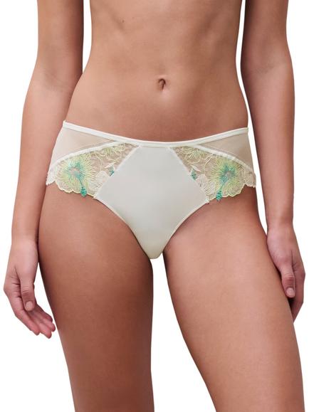 Chantelle Daydream Shorty Knickers, Green Paradise