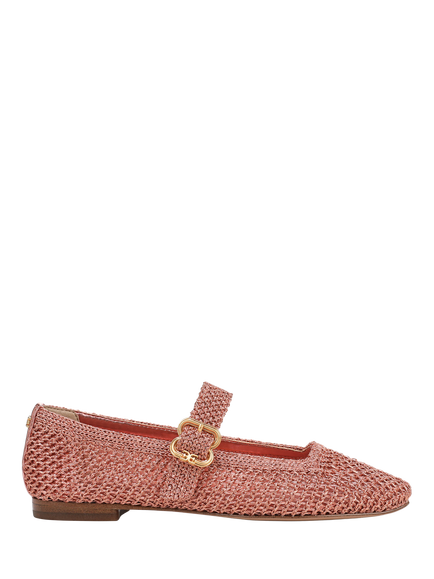 Sam Edelman Michaela Knit Mary Jane Shoes, Pink