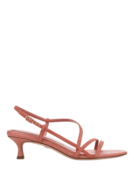 Sam Edelman Cora Leather Kitten Heel Court Shoes, Pink, Pink