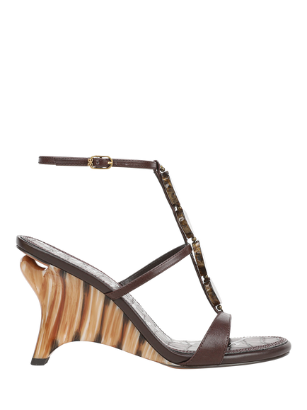 Sam Edelman Massey Leather Ankle Strap Dress Sandals, Kerala Brown, Kerala Brown