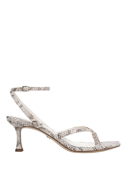 Sam Edelman Pax Leather Block Heel Sandals, Ivory, Ivory