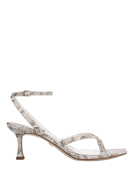 Sam Edelman Pax Leather Block Heel Sandals, Ivory, Ivory