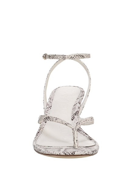 Sam Edelman Pax Leather Block Heel Sandals, Ivory - view 2, Ivory
