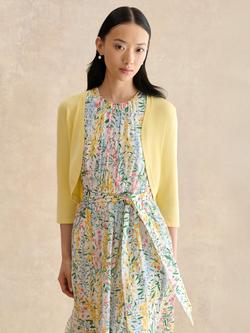 Hobbs Carrie Open Neck Bolero, Pale Yellow, Pale Yellow