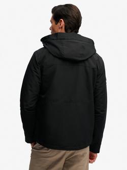 Superdry Hooded Ultimate Embroidered Windbreaker Jacket, Black - view 2, Black
