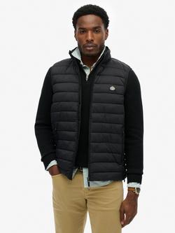 Superdry Fuji Lite Padded Gilet, Black, Black
