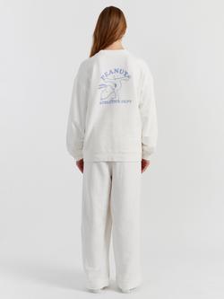 Chinti & Parker Peanuts Athletics Sweatshirt - view 2, Cream