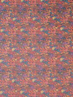 chesca Ditsy Floral Scarf, Orange/Multi - view 2, Orange/Multi