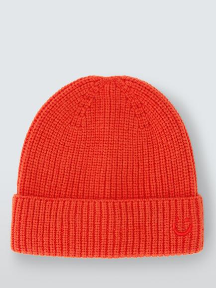 John Lewis Kids' Beanie Hat, Orange, Orange