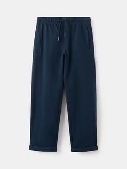 Mango Kids' Soft Cotton Joggers, Navy, Navy