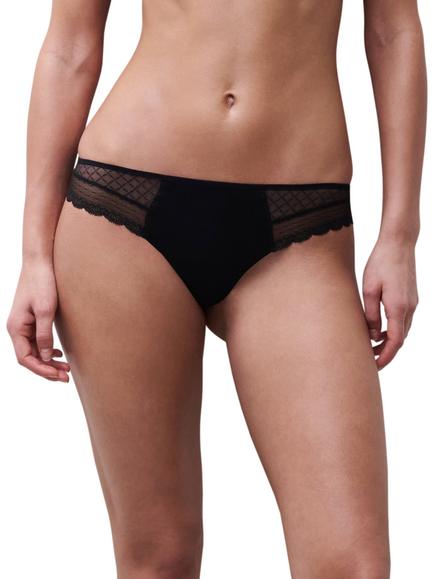 Chantelle Norah Chic Tanga Knickers, Black