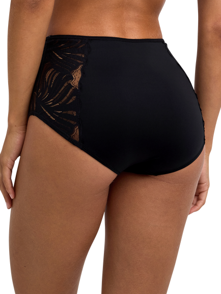 FALKE Delicate Touch Mid Waist Knickers, Black - view 2, Black