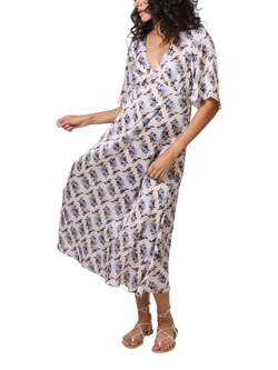 Traffic People Blythe Hummingbird Floral Dress, Cream - view 2, Cream