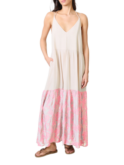 Traffic People Ithaca Wisdom & Pearls Dress, Cream, Cream