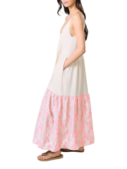Traffic People Ithaca Wisdom & Pearls Dress, Cream - view 2, Cream