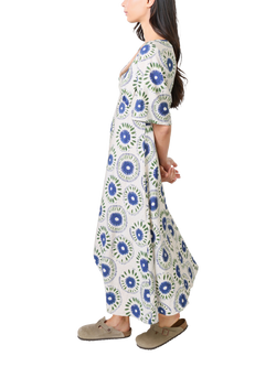 Traffic People Blythe When I Close My Eyes Dress, Blue - view 2, Blue