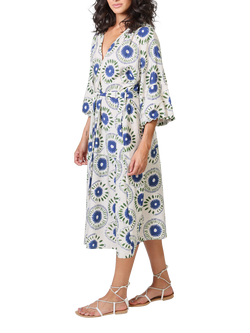 Traffic People Glee When I Close My Eyes Midi Dress, Blue - view 2, Blue