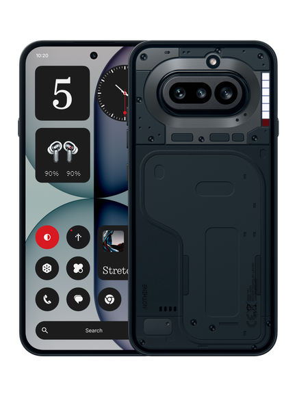 Nothing Phone (4a) Smartphone, Android, 6.78”, 5G, SIM Free, Black