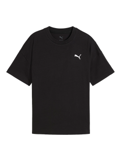 PUMA Kids' Youth Short Sleeve T-Shirt, Puma Black