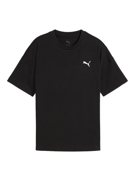 PUMA Kids' Youth Short Sleeve T-Shirt, Puma Black
