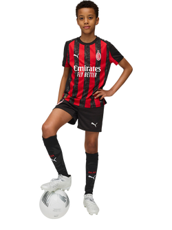 PUMA Kids' AC Milan 25/26 Football Shorts - view 2, Black/Red