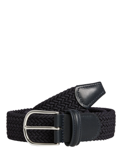 SPOKE Woven Belt, Navy Woven, Navy Woven