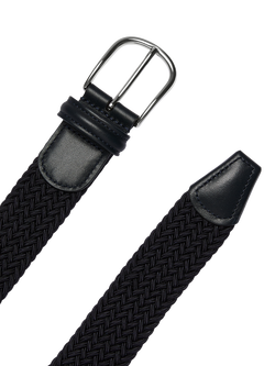 SPOKE Woven Belt, Navy Woven - view 2, Navy Woven