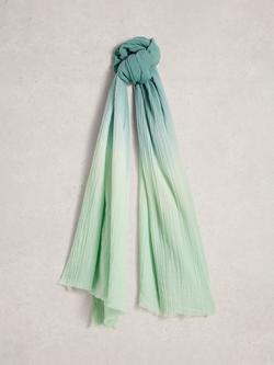 White Stuff Jessie Ombre Scarf, Blue/Multi, Blue/Multi