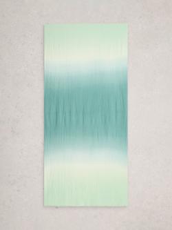 White Stuff Jessie Ombre Scarf, Blue/Multi - view 2, Blue/Multi