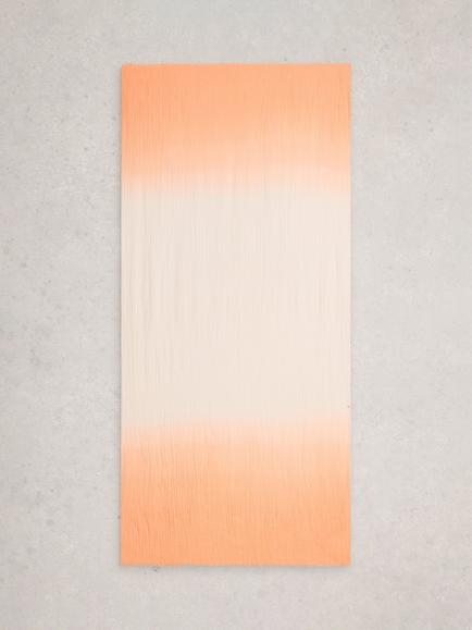 White Stuff Jessie Ombre Scarf, Orange/Multi - view 2, Orange/Multi