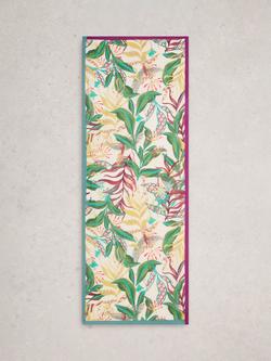 White Stuff Sophie Floral Scarf, Ivory/Multi - view 2, Ivory/Multi