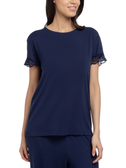 Dorina Aurora Pyjama Top, Ink, Ink