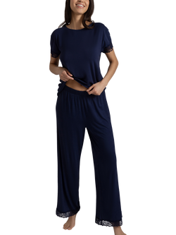 Dorina Aurora Pyjama Top, Ink - view 2, Ink